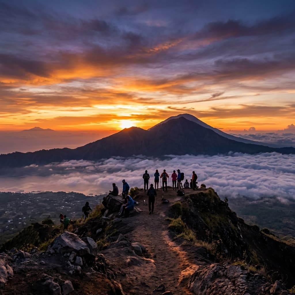 Kintamani Mt. Batur Sunrise