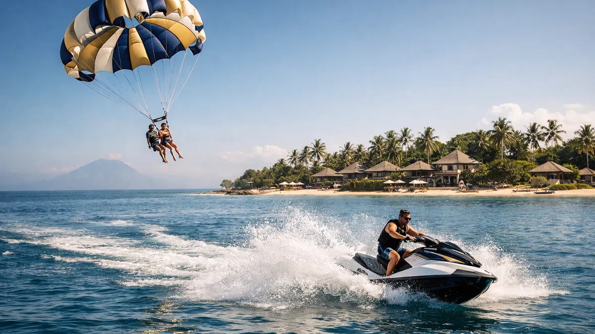 Bali Water Sports — Parasailing, Jet Ski, Flyboarding & More