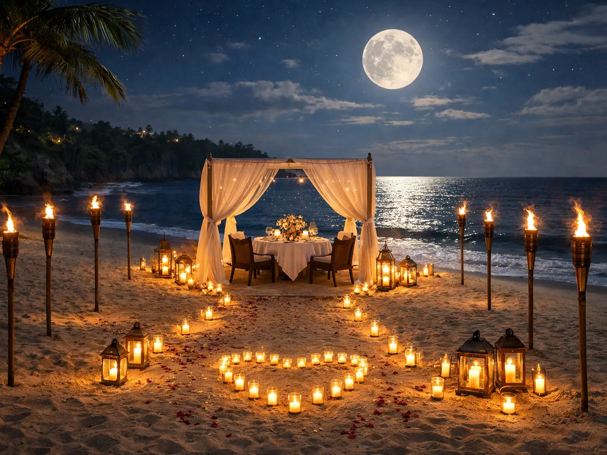 Candlelight Dinner Beach Side gallery image 5